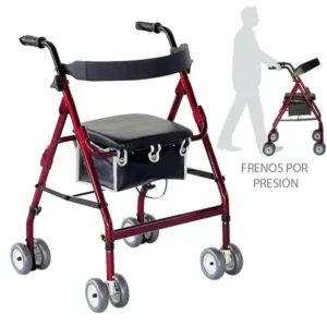 Caminador 4 ruedas rolator