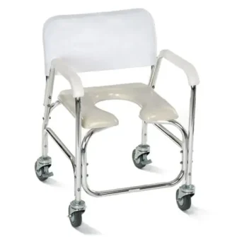 Silla de ducha y wc con asiento en U Eco
