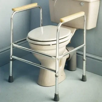 Reposabrazos para wc de aluminio