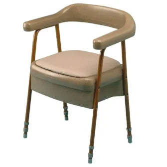 Silla con inodoro de altura graduable Ashby