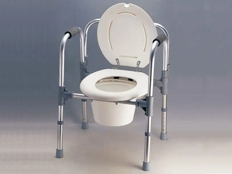 Silla con inodoro multifunción 3 en 1