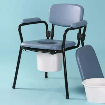 Silla con inodoro acolchada Commode