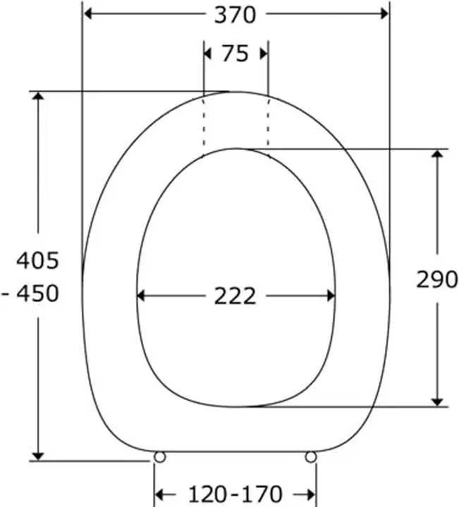 Asiento de wc con tapa muy cómodo DANIA - Imagen 3