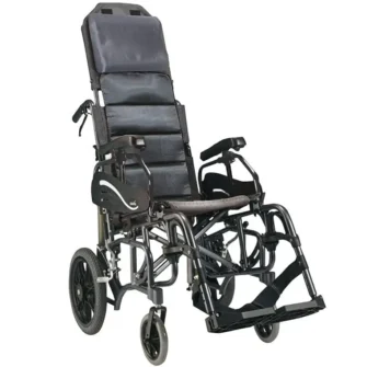 Silla de ruedas basculante de aluminio plegable Vip