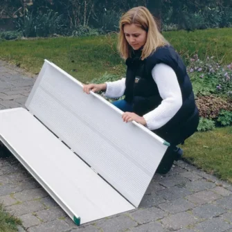 Rampas plegables para sillas de ruedas