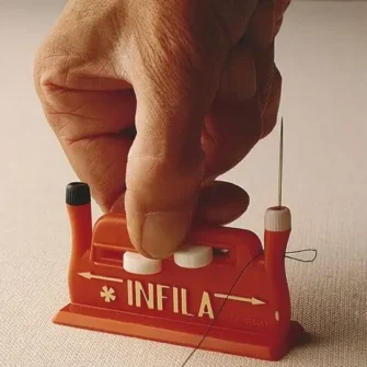 Enhebrador de agujas de coser