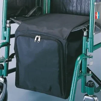 Bolsa bajo asiento de silla de ruedas