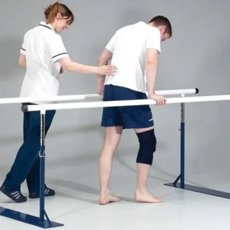 Barras paralelas plegables de rehabilitación