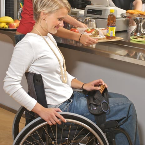Bolsa para silla de ruedas Black Pack – Diagonal Mar, Farmacia y