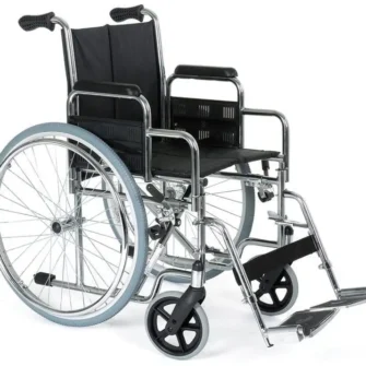Silla de ruedas autopropulsable de acero Classic 600