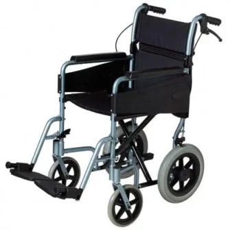 Silla de ruedas de aluminio plegable Mini Transfer