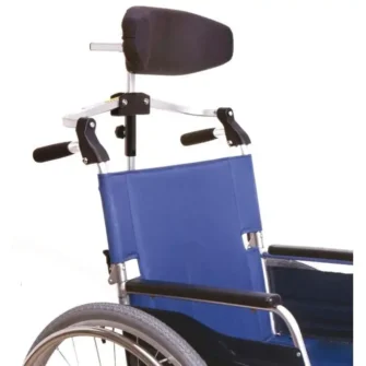 Reposacabezas plegable para silla de ruedas