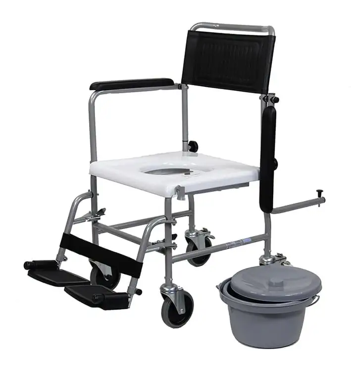 Silla inodoro con ruedas Resident - Imagen 2