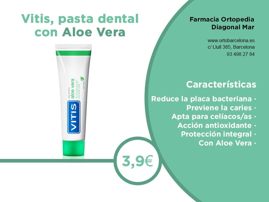 Pasta dental Vitis Aloe Vera
