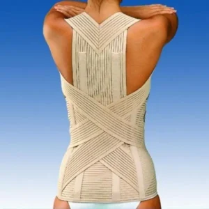 Faja dorsolumbar transpirable