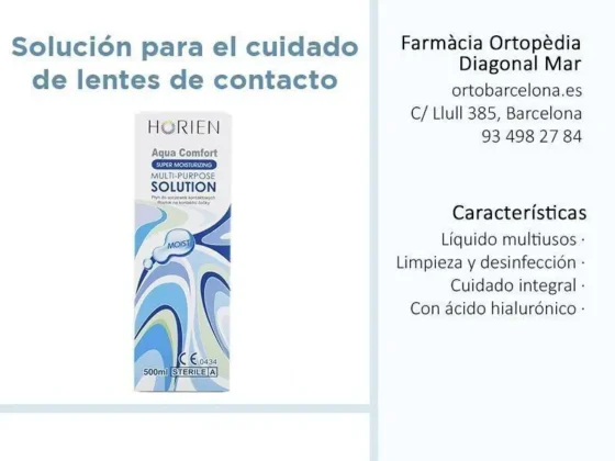 Aqua Comfort solución lentes contacto barcelona
