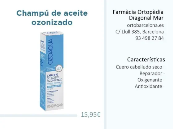 champu aceite ozonizado