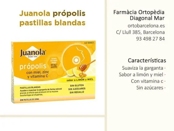 Juanola própolis pastillas blandas