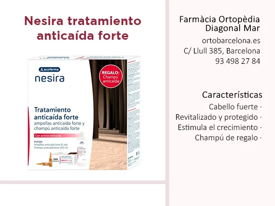 nesira tratamiento anticaida barcelona