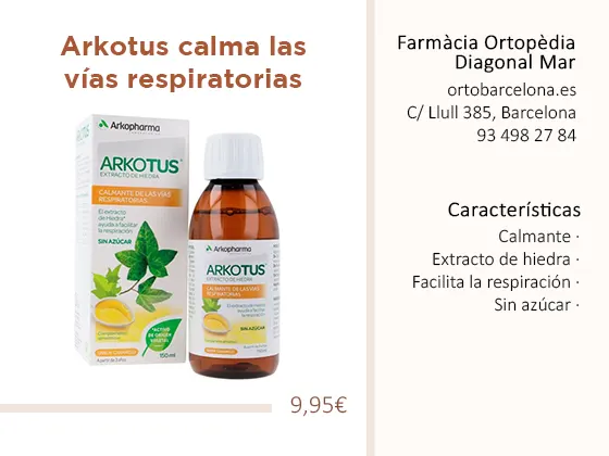 arkotus vias respiratorias barcelona