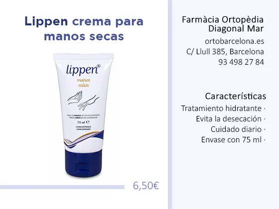 lippen crema manos secas bcn