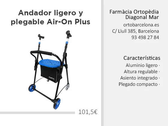 andador airon plus barcelona